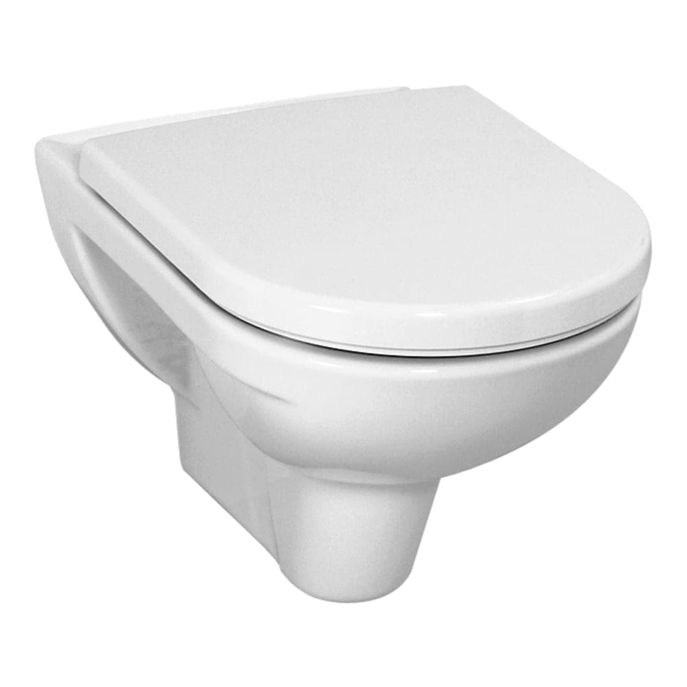 Picture of LAUFEN PRO Wall-hung WC, washdown, with flushing rim (anchor screw spacing 180 mm) 560 x 360 x 350 mm #H8209500000001 - 000 - White