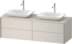 Bild von DURAVIT Waschtischunterbau wandhängend #XV4776 B Design by sieger design Farbe M07 XV4776BB1840D00