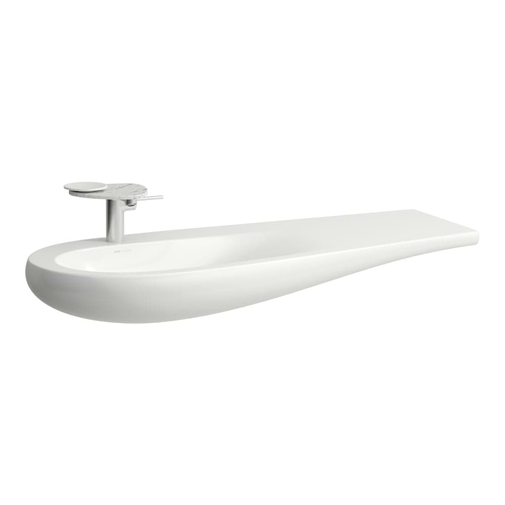 LAUFEN ILBAGNOALESSI Vanity washbasin, shelf right 1200 x 500 x 140 mm #H8149734001041 resmi