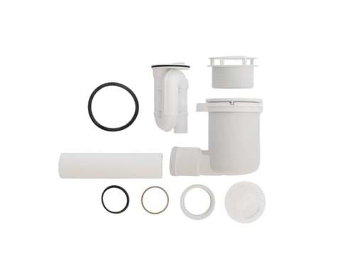 VILLEROY BOCH Urinalsiphon mit austauschbarem Absaugeformstück, 110 x 200 mm #92241200
