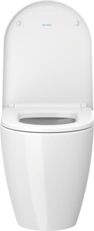 Picture of DURAVIT Floorstanding toilet 216909 Design by Philippe Starck #2169090000 - © Color 00, White High Gloss, Flush water quantity: 4,5 l, Flushing rim: Semi-open 370 x 600 mm