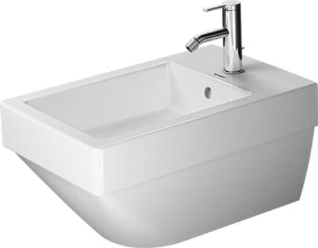 Picture of DURAVIT Wall-mounted bidet 227415 Design by Duravit #2274150000 - Color 00 370 x 570 mm