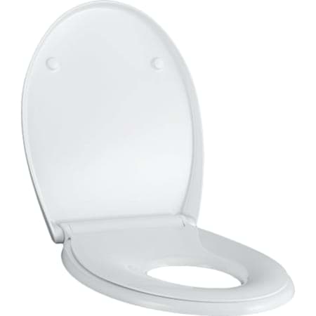 Picture of GEBERIT Renova WC seat with WC seat ring for children, top mounting #500.981.01.1 - white / glossy
