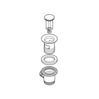 DURAVIT Ablaufventil für WTM 3-Loch #T537778