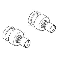 DURAVIT Rosetten Set Dusche, Wanne #T537811