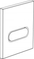 DURAVIT Frontplatte A1 Urinal, Weiß D593019