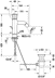 Bild von DURAVIT Einhebel-Bidetmischer WT2400001 Design by Philippe Starck _ Farbe 10, Durchflussmenge (3 bar): 4,5 l/min 168 mm #WT2400001010 - Farbe 10, Durchflussmenge (3 bar): 4,5 l/min 168 mm