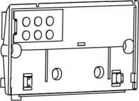 DURAVIT Revisonsschutzplatte Geruchsabsaugung A1 D593051