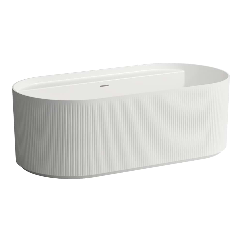Picture of LAUFEN SONAR Freestanding bathtub with relief 1600 x 815 x 535 mm H2213420000001