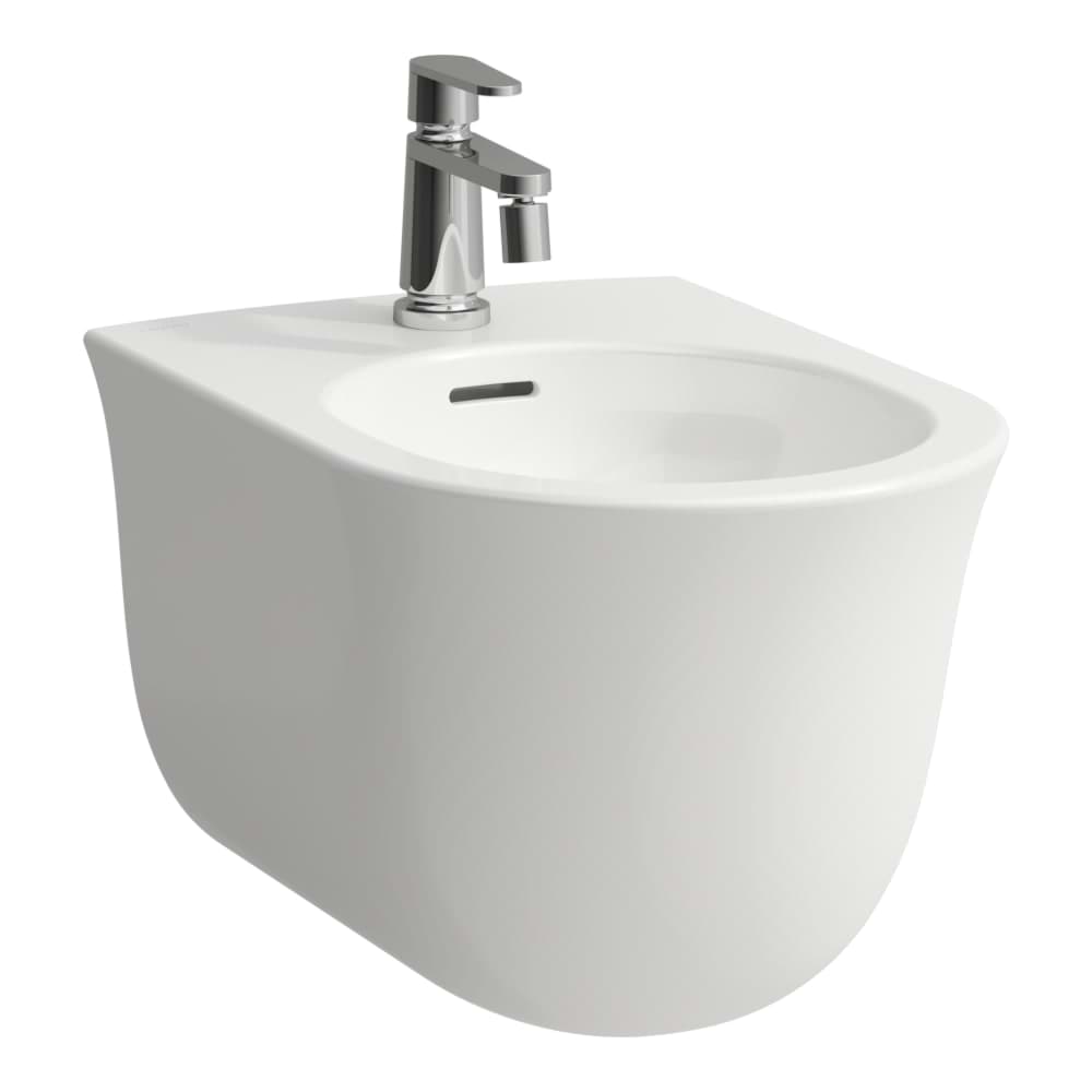 Picture of LAUFEN THE NEW CLASSIC Wall-hung bidet 530 x 370 x 340 mm 000 - White H8308510003021