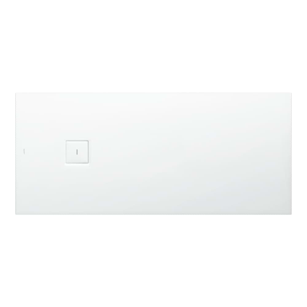 LAUFEN SOLUTIONS Duschwanne, aus Verbundwerkstoff Marbond, superflach, rechteckig, Ablauf an kurzer Seite 1700 x 750 x 44 mm #H2134480000001 - 000 - Weiß