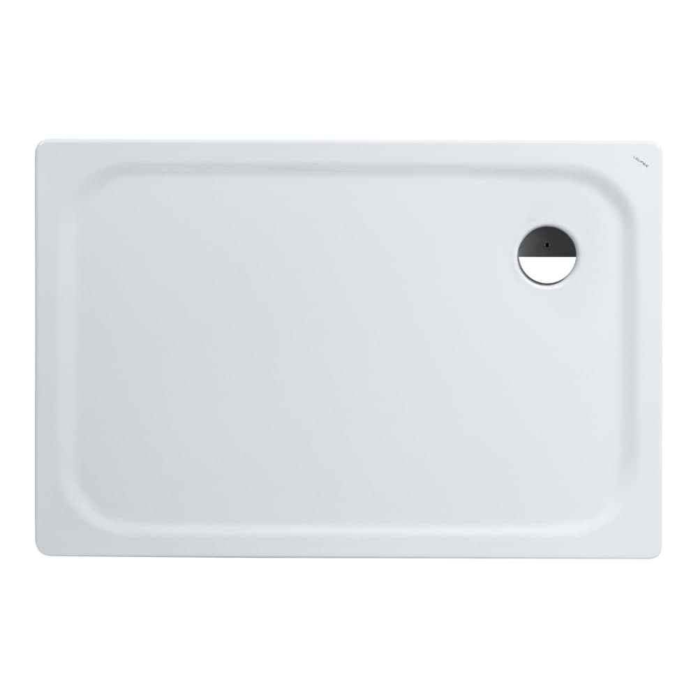 Зображення з  LAUFEN PLATINA shower tray, square, enamelled steel (3.5 mm), extra-flat (25 mm) 1200 x 800 x 25 mm #H2150050000401 - 000 - White