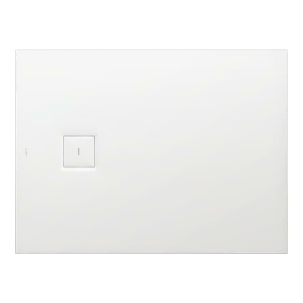 LAUFEN SOLUTIONS Duschwanne, aus Verbundwerkstoff Marbond, superflach, rechteckig, Ablauf an kurzer Seite 1200 x 900 x 38 mm #H2154440000001 - 000 - Weiß