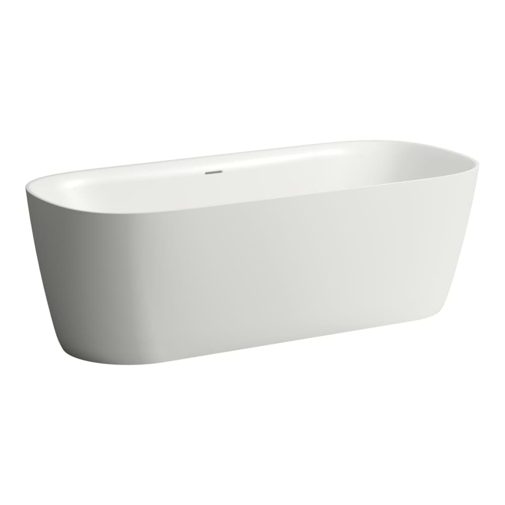 LAUFEN MEDA Freestanding bathtub, made of Marbond composite material 1800 x 800 x 590 mm #H2201120000001 - 000 - White resmi