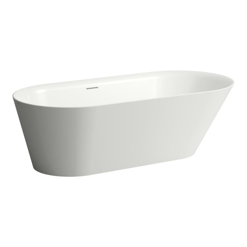 Bild von LAUFEN Kartell LAUFEN Freistehende Badewanne, aus Mineralgusswerkstoff Sentec 1715 x 815 x 520 mm #H2263320000001 - 000 - Weiß