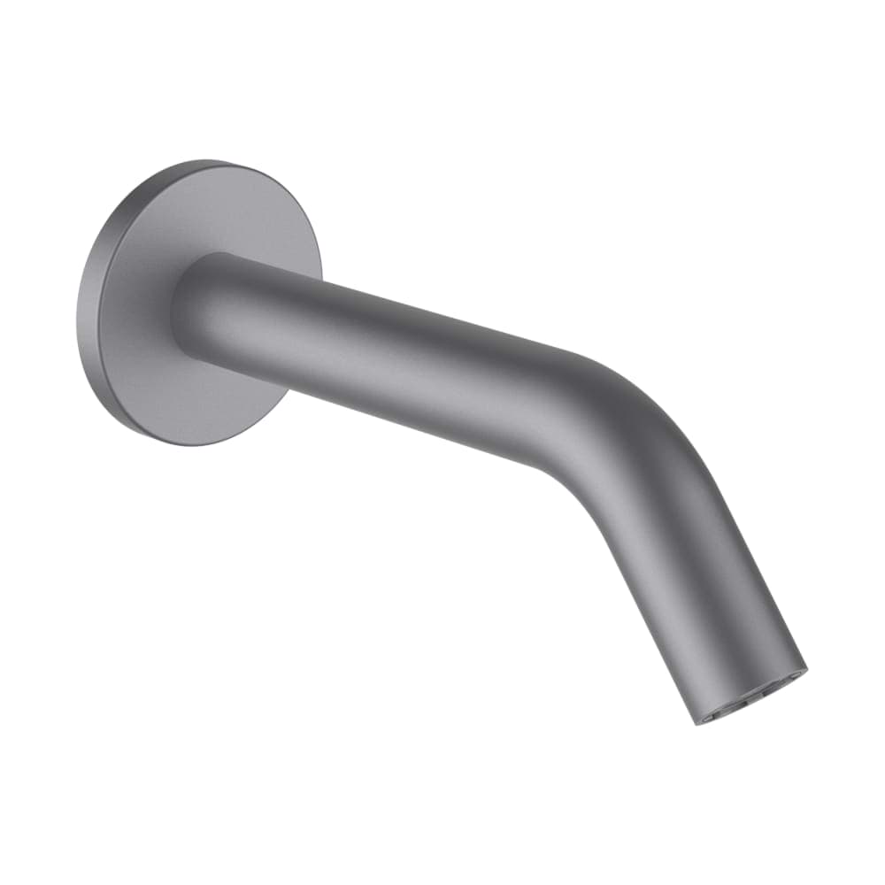 LAUFEN Kartell LAUFEN Wanneneinlauf, Ausladung 175 mm, Festauslauf, PVD inox look #H3713300900601