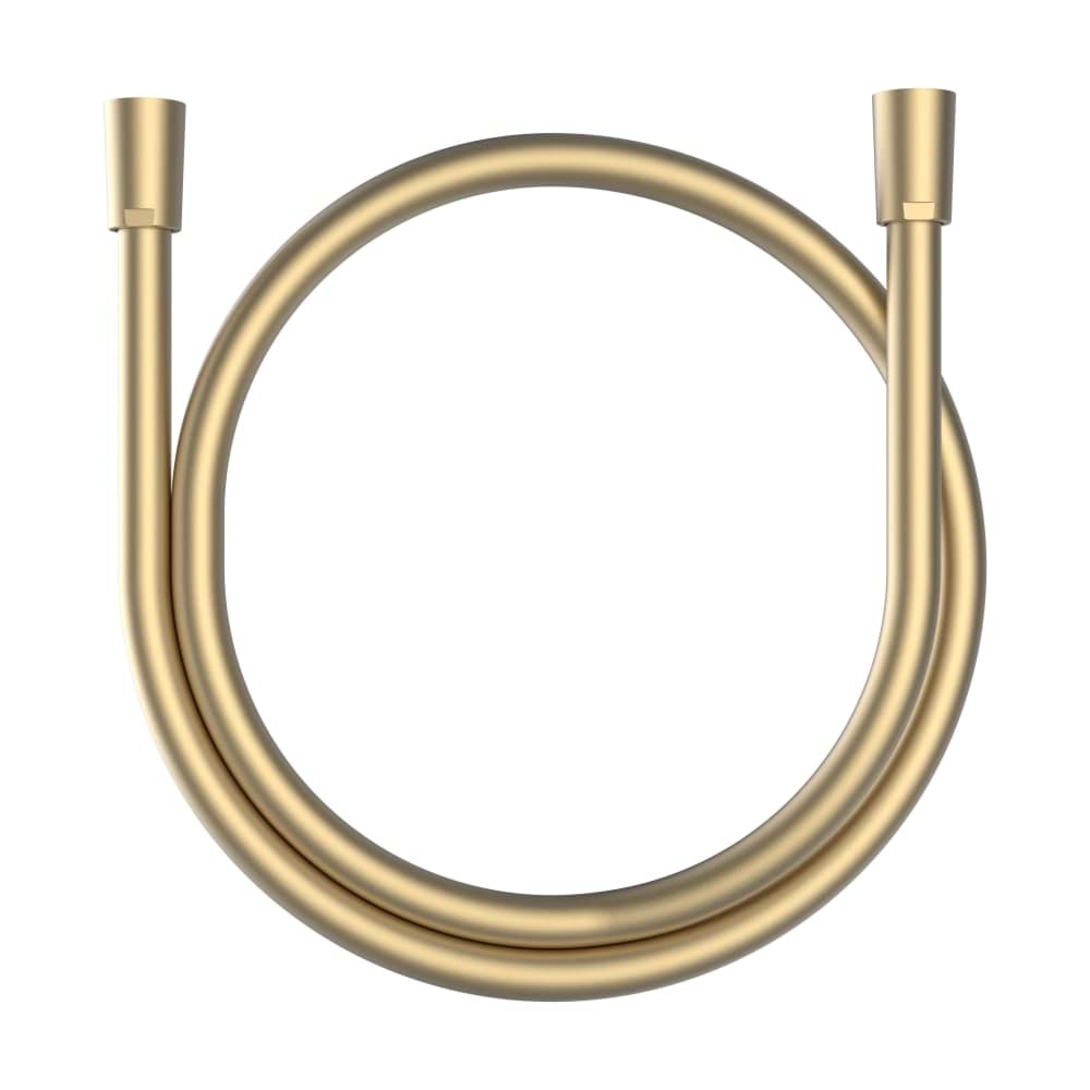 LAUFEN BRAUSEPROGRAMM Kunststoff-Brauseschlauch 1/2" x 1/2", silberfarben, mit Metalleffekt und drehbarer Verbindung, Schlauchlänge 1600 mm, PVD Blassgold matt 1600 mm #H3629800831311