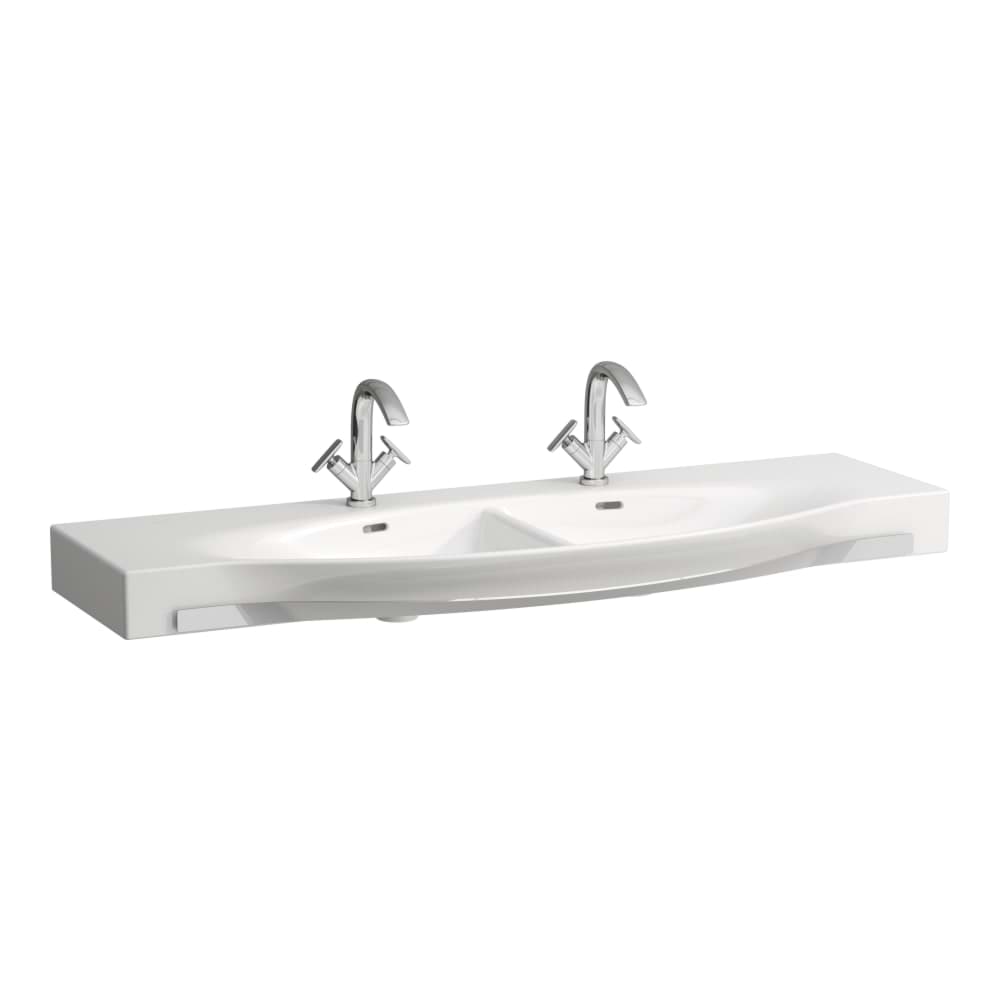 LAUFEN PALACE Handtuchhalter für Doppelwaschtisch 814706/8 1335 x 125 x 35 mm #H3817050040001 - 004 - Verchromt