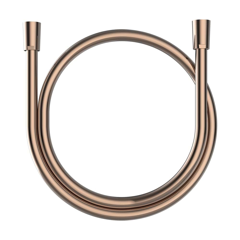 LAUFEN BRAUSEPROGRAMM Kunststoff-Brauseschlauch 1/2" x 1/2", silberfarben, mit Metalleffekt und drehbarer Verbindung, Schlauchlänge 1600 mm, PVD Rosegold 1600 mm #H3629800821311