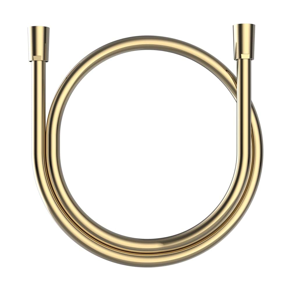 LAUFEN BRAUSEPROGRAMM Kunststoff-Brauseschlauch 1/2" x 1/2", silberfarben, mit Metalleffekt und drehbarer Verbindung, Schlauchlänge 1600 mm, PVD Gold 1600 mm #H3629800011311