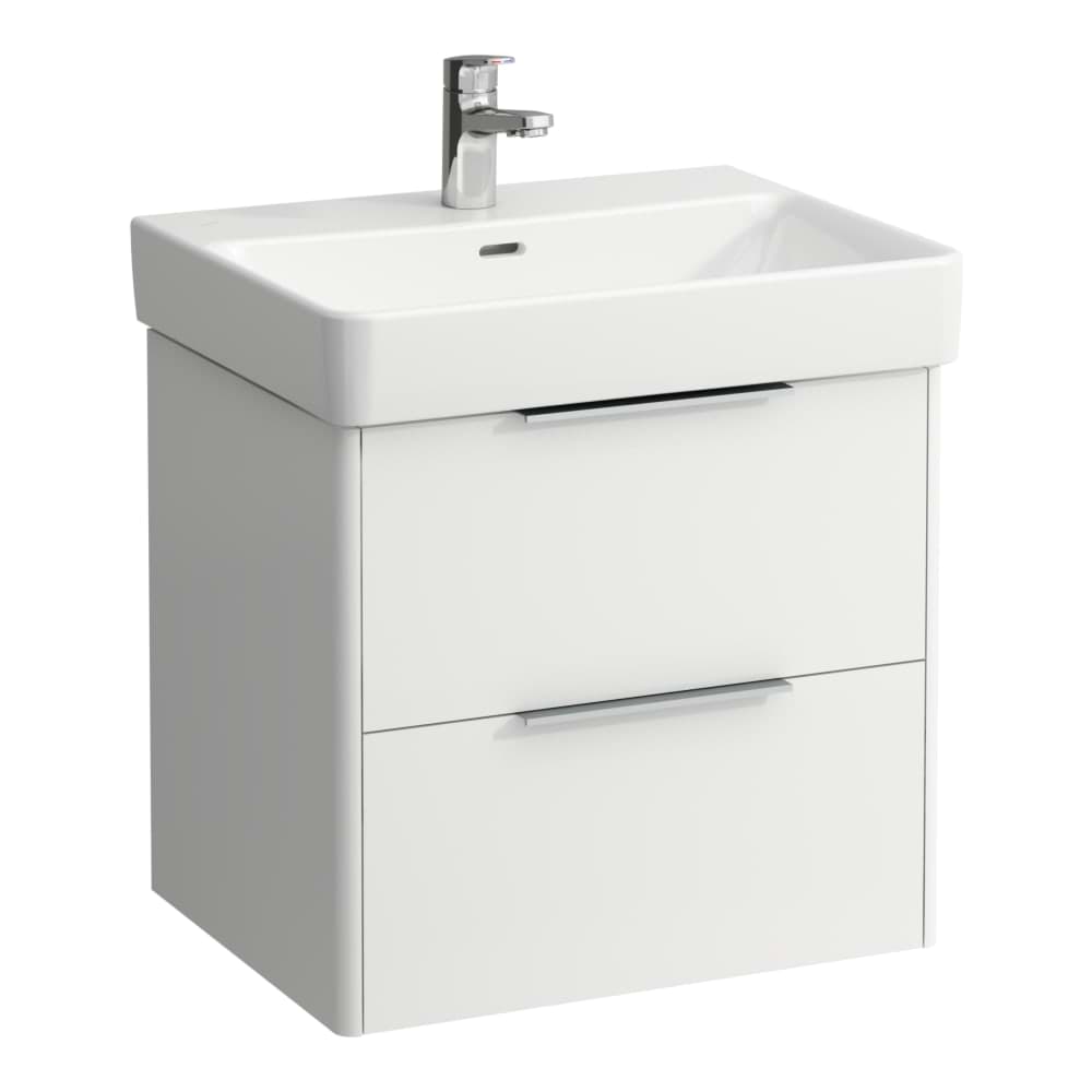 LAUFEN BASE Waschtischunterbau, 2 Schubladen, passend zu Waschtisch H810963 570 x 440 x 530 mm #H4022321109991 - 999 - Multicolor (lackiert)