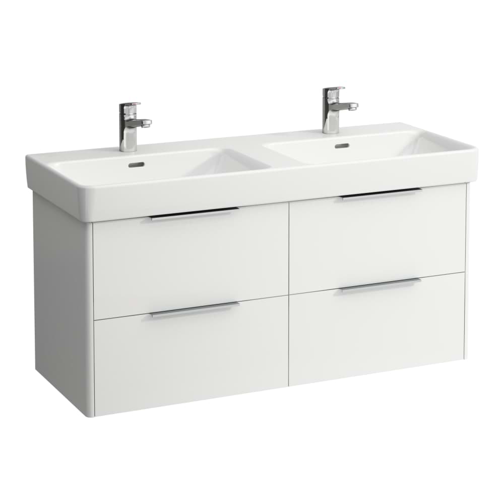 LAUFEN BASE Waschtischunterbau, 4 Schubladen, passend zu Waschtisch H814966 1160 x 440 x 530 mm #H4024941109991 - 999 - Multicolor (lackiert)