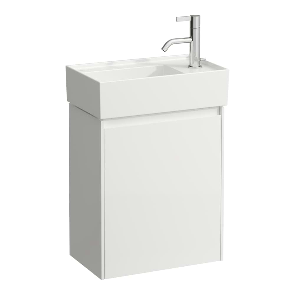 Picture of LAUFEN LANI vanity unit 450, 1 door, hinge right, matching Kartell - LAUFEN washbasin H815334, H815335 435 x 270 x 515 mm #H4039021129991 - 999 - Multicolour (lacquered)