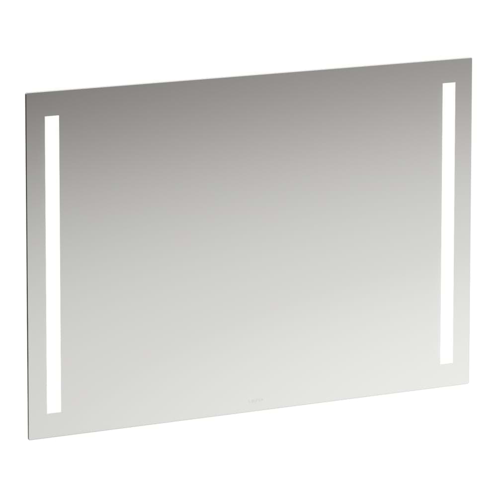 Obrázek LAUFEN LANI Zrcadlo 1000 mm, vertikální LED osvětlení, bez rámu, IP 44, 4000 K, pro externí vypínač 1000 x 30 x 700 mm #H4038551121441 - 144 - Zrcadlo