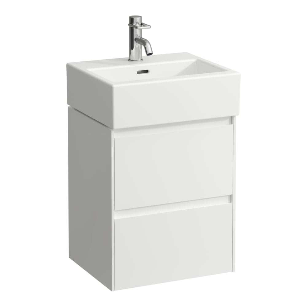 LAUFEN LANI Waschtischunterbau 450, 2 Schubladen, passend zu Living City Waschtisch H815432 435 x 370 x 515 mm #H4041121122611 - 261 - Weiß glänzend