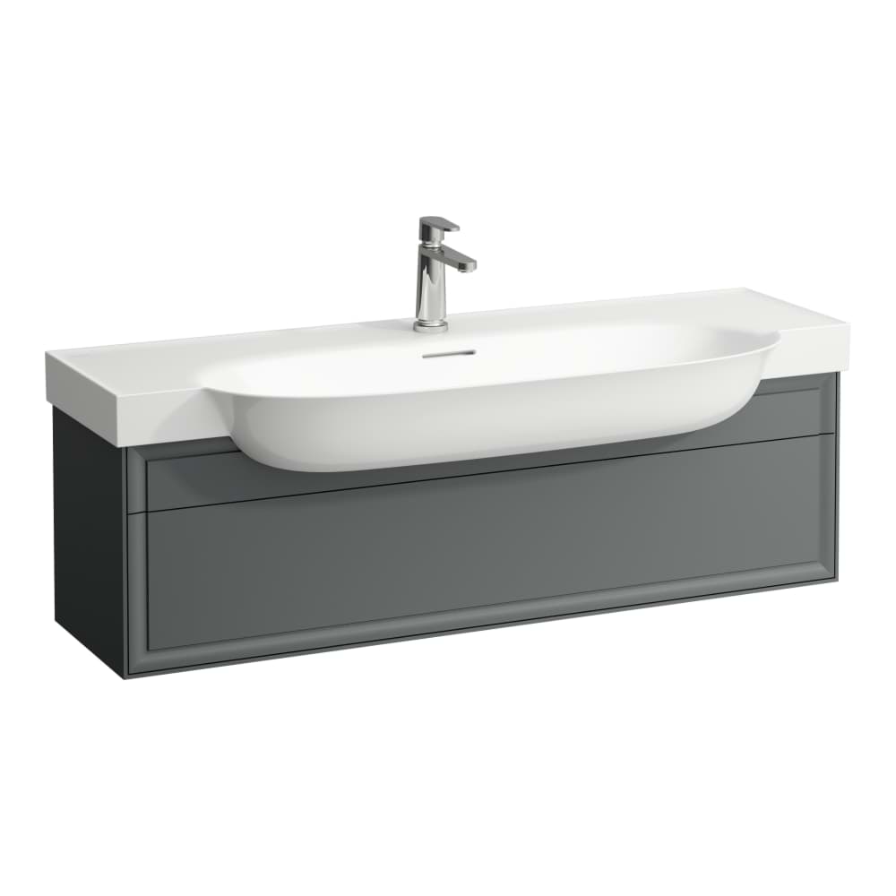 Picture of LAUFEN THE NEW CLASSIC Vanity unit, 1 drawer, matches vanity washbasin 813858 1175 x 315 x 345 mm #H4060510851701 - 170 - White Matt