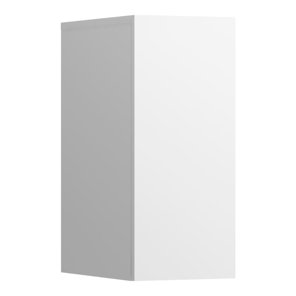 LAUFEN Kartell LAUFEN Seitenelement mit einer Tür, Scharnier rechts, 1 Holzablage 300 x 485 x 700 mm #H4082720336401 - 640 - Weiß matt