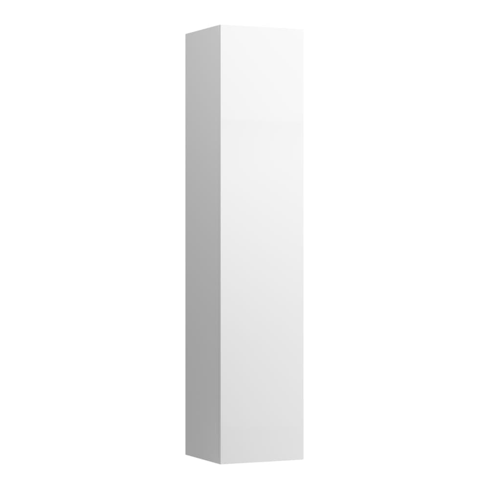LAUFEN Kartell LAUFEN Hochschrank mit einer Tür, Scharnier links, 4 Glasablagen 350 x 340 x 1650 mm #H4082870336411 - 641 - Kieselgrau
