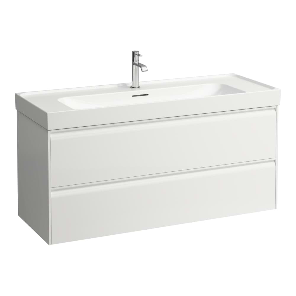 Зображення з  LAUFEN MEDA Vanity unit 1200, 2 drawers, matches washbasin H814111 1180 x 450 x 515 mm #H4216320114651 - 465 - Cappuccino