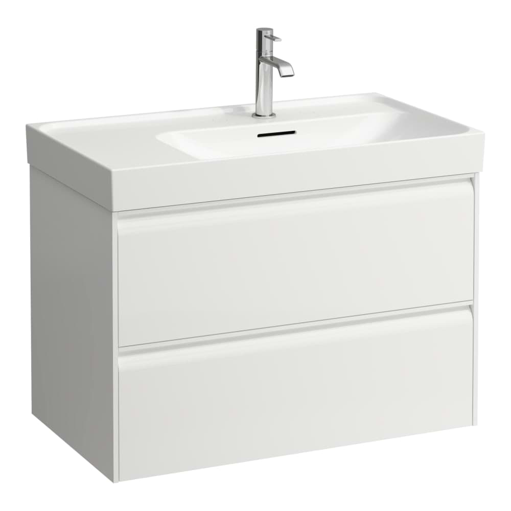 LAUFEN MEDA vanity unit 800, 2 drawers, matching washbasin H817115 785 x 450 x 515 mm #H4215920119991 - 999 - Multicolour (lacquered) resmi