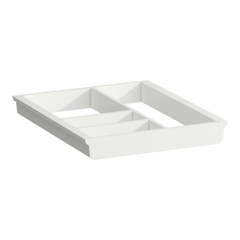 LAUFEN SPACE Ordnungssystem 'groß', für Schubladenelement und Rollcontainer, Weiß matt lackiert 320 x 374 x 45 mm #H4954071606311 - 631 - Weiß glänzend