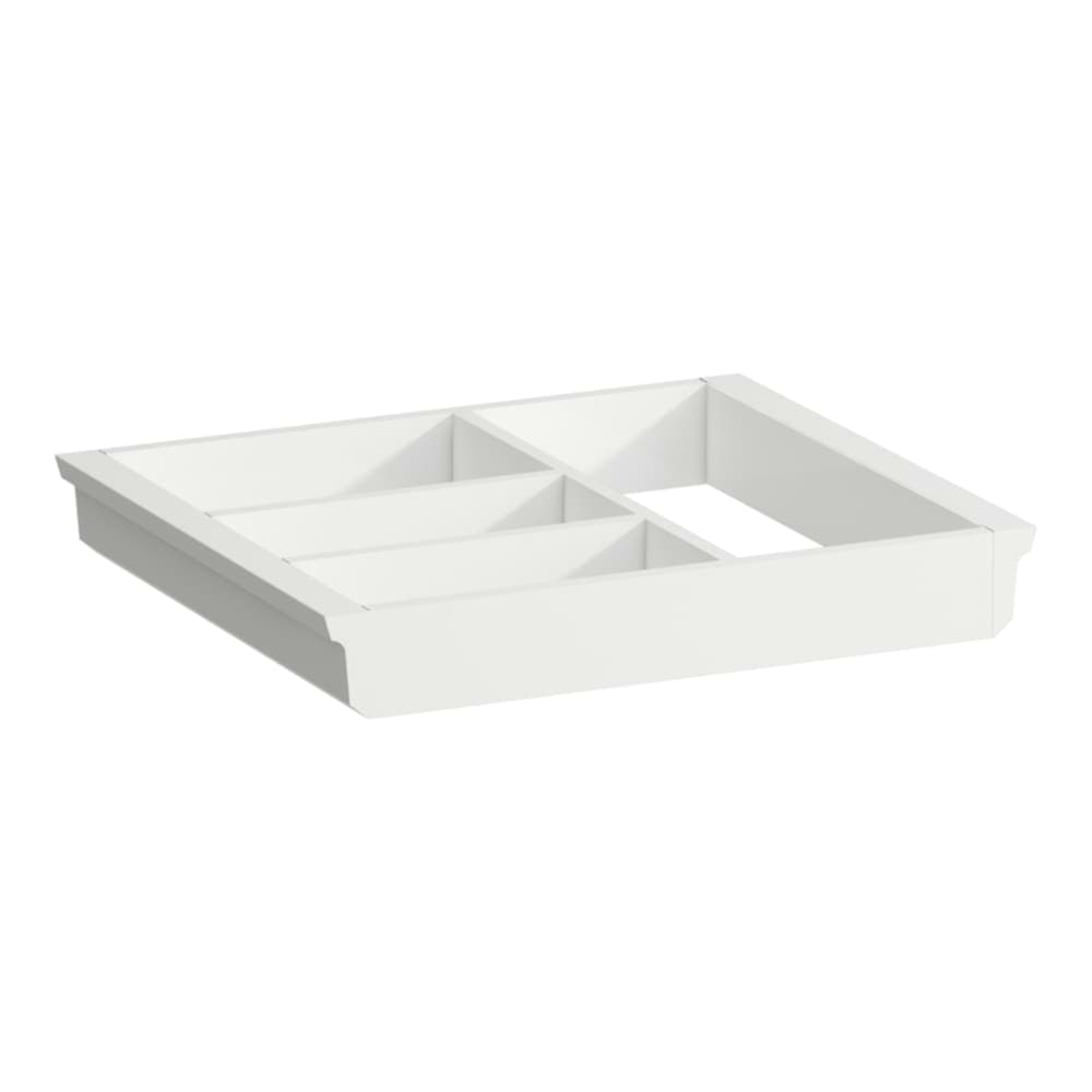 LAUFEN SPACE Ordnungssystem 'groß', für Waschtischunterbau, Weiß matt lackiert 320 x 274 x 45 mm #H4954051606311 - 631 - Weiß glänzend