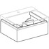 Bild von GEBERIT Xeno² Unterschrank für Waschtisch, mit einer Schublade #500.505.43.1 - sculturagrau / Melamin Holzstruktur