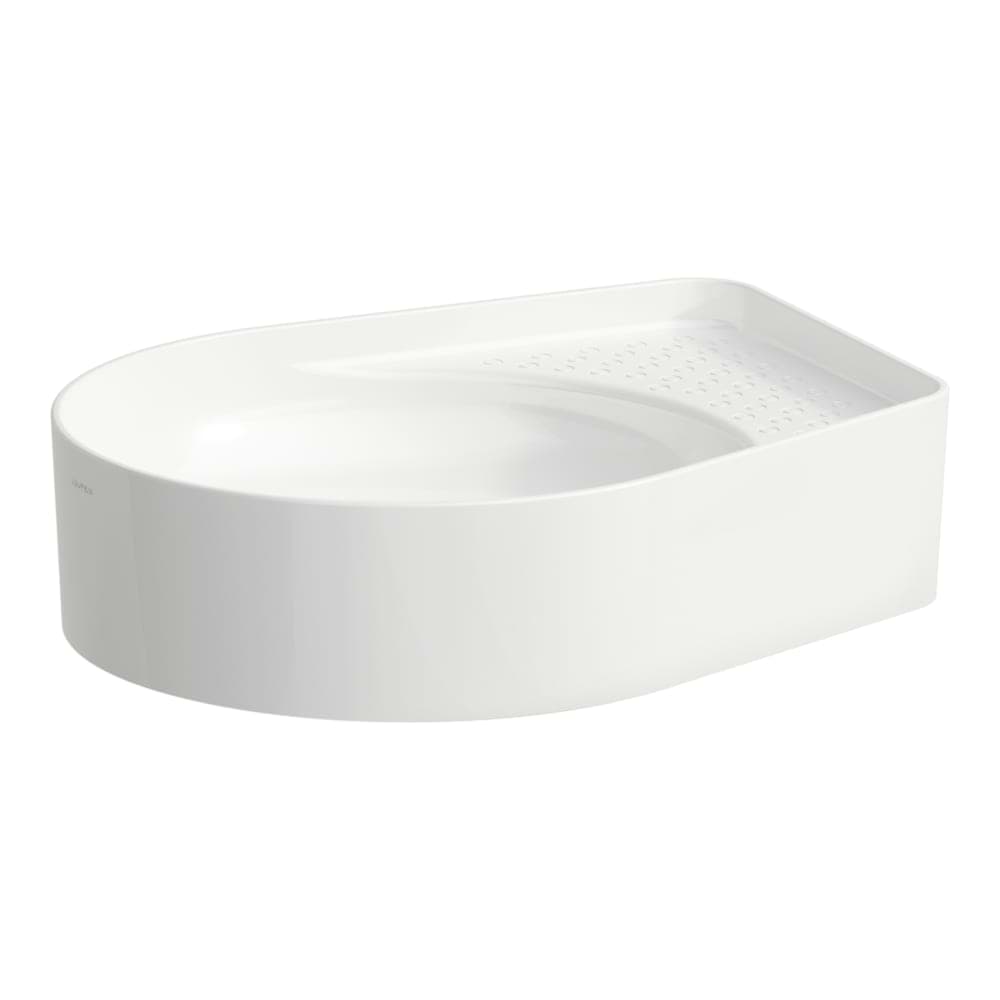 LAUFEN VAL Waschtisch-Schale, mit semi-trockenem Bereich (Insel) 500 x 400 x 145 mm #H8122817571121