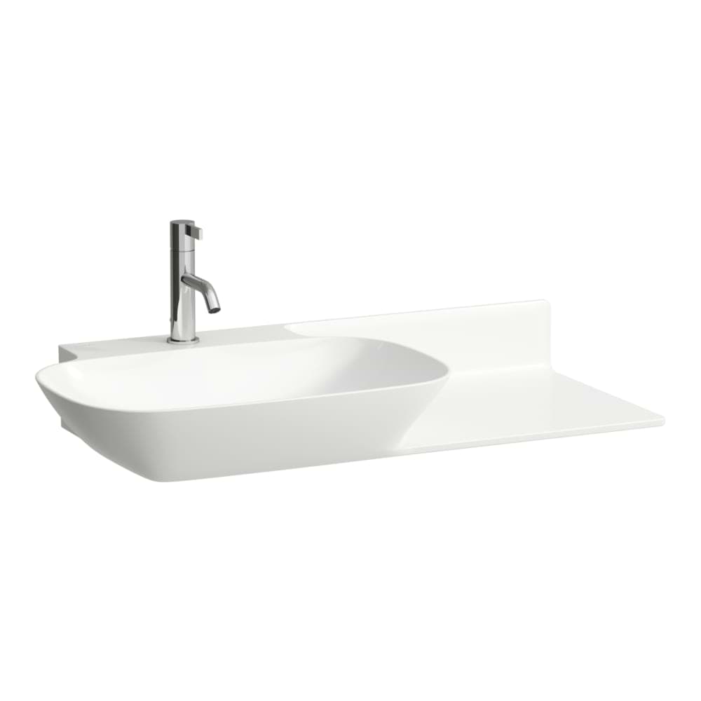 Picture of LAUFEN INO Vanity washbasin, shelf right 900 x 450 x 145 mm #H8133027571121