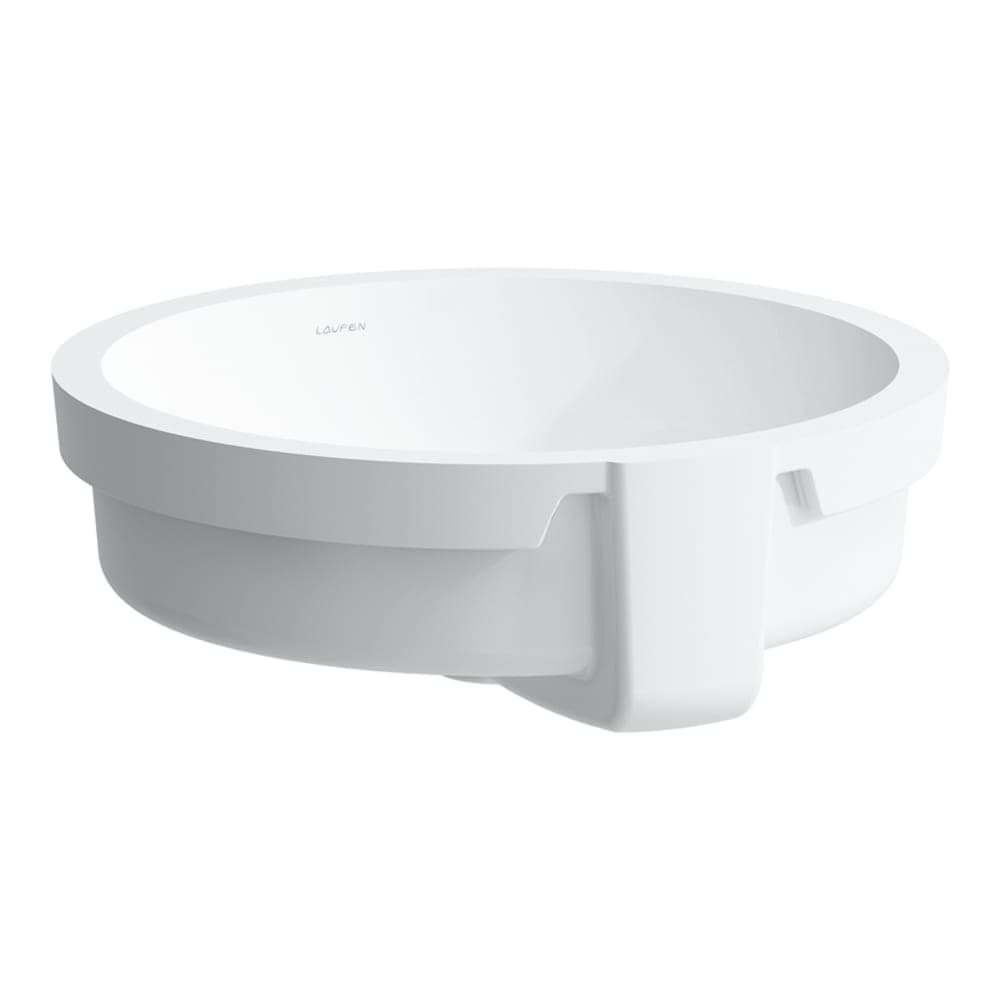 LAUFEN LIVING Einbauwaschtisch von unten, rund, geschliffen 400 x 400 x 155 mm #H8134390001091
