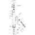 Bild von HANSGROHE AXOR Starck Einhebel-Wannenmischer bodenstehend mit Pingriff #10456340 - Brushed Black Chrome