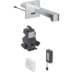 Bild von 116.293.21.1 Geberit Brenta washbasin tap, wall-mounted, battery operation, for concealed function box