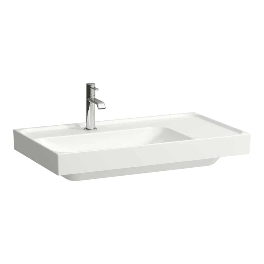 Picture of LAUFEN MEDA washbasin, shelf right 800 x 460 x 170 mm #H8171167161111