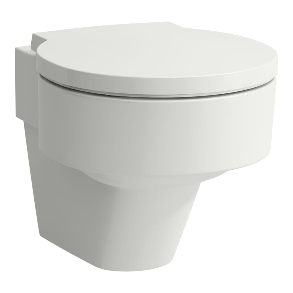εικόνα του LAUFEN VAL Wall-hung WC 'rimless', washdown, without flushing rim 530 x 390 x 365 mm 000 - White #H8202810000001