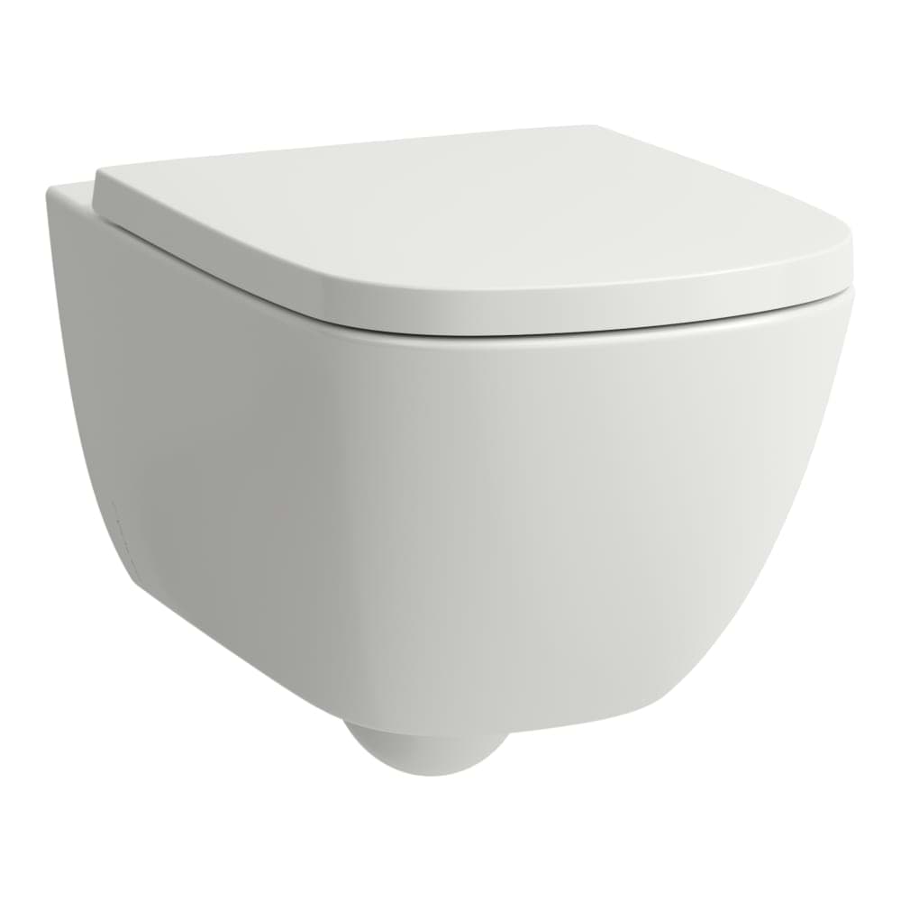 Picture of LAUFEN PALOMBA COLLECTION/INO Wall-hung WC 'rimless', washdown, without flushing rim 540 x 365 x 265 mm 000 - White #H8208020000001