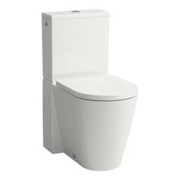 Bild von LAUFEN Kartell LAUFEN Stand-WC-Kombination, Tiefspüler, spülrandlos 660 x 370 x 440 mm #H8243374000001
