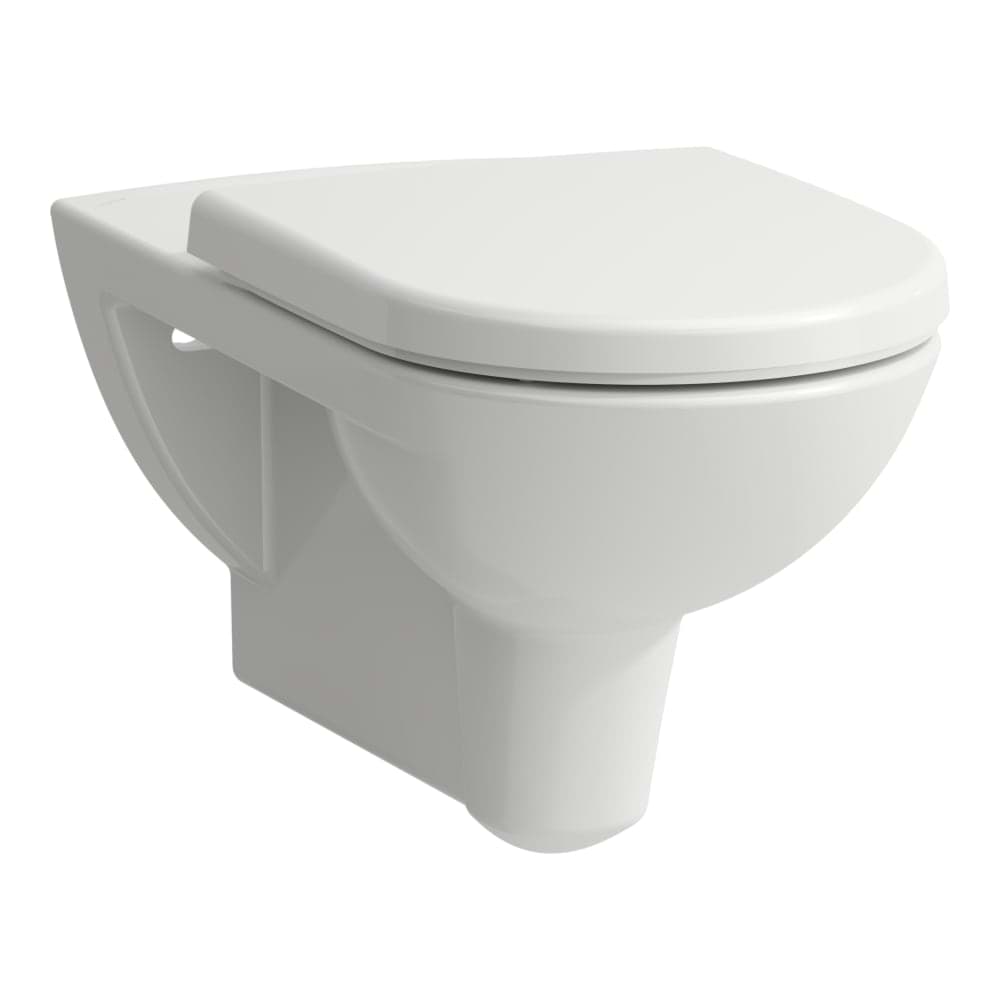 Зображення з  LAUFEN Wall-hung WC, washdown, rimless, barrier-free 700 x 360 x 360 mm #H8219544000001 - 400 - White LCC (LAUFEN Clean Coat)