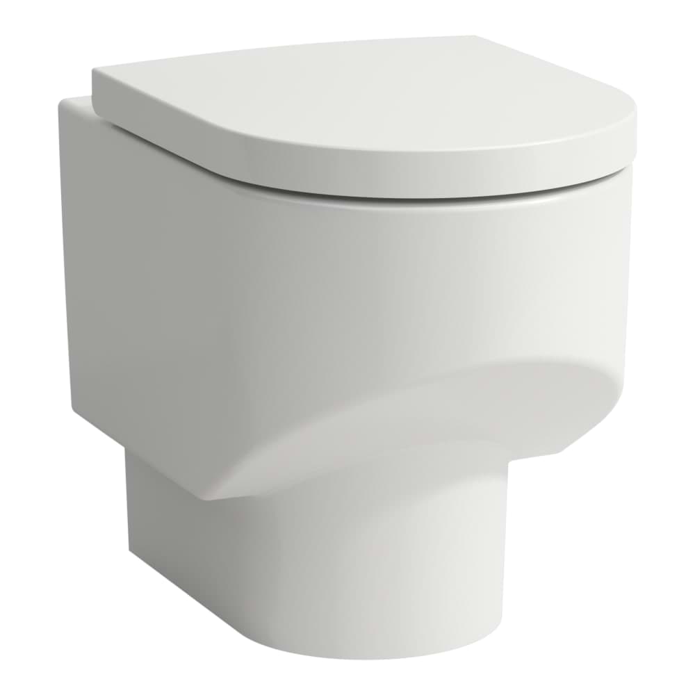 Picture of LAUFEN SONAR floor-standing WC, washdown, rimless, horizontal/vertical outlet 540 x 370 x 430 mm #H8233410000001 - 000 - White