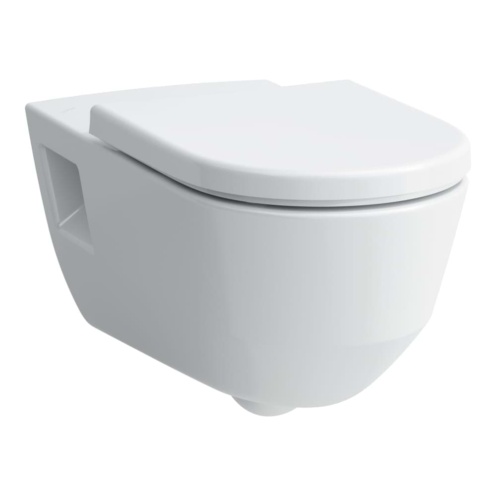 LAUFEN PRO LIBERTY Wand-WC, Tiefspüler, spülrandlos, barrierefrei 700 x 360 x 345 mm #H821960A000001 - a00 - Weiẞ LCC Active (LAUFEN Clean Coat Active)