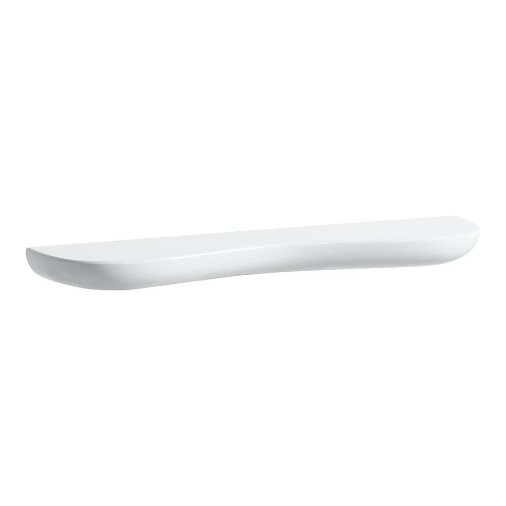 LAUFEN FLORAKIDS Shelf 'cloud', made from sanitary ceramic, wall-hung 550 x 130 x 55 mm #H8770310720001 - 072 - White and Green resmi